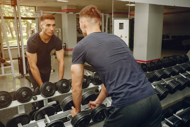 Guy in a gym